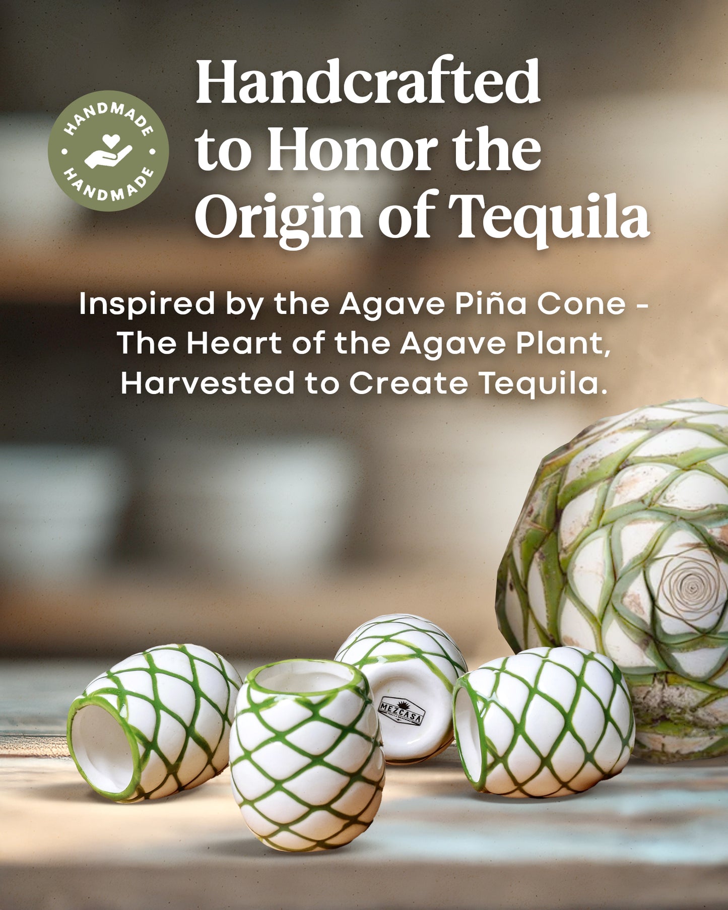Tequila Shot Glasses Set (Agave)