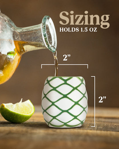 Tequila Shot Glasses Set (Agave)