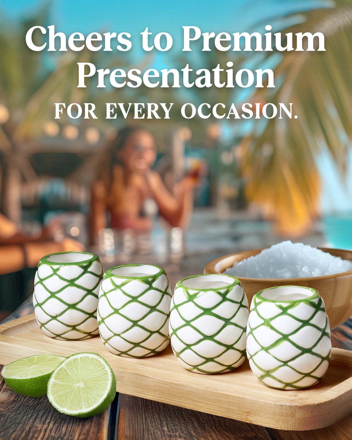 Tequila Shot Glasses Set (Agave)