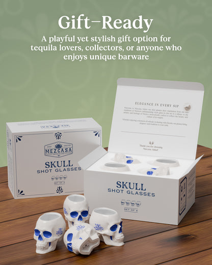 Skull Shot Glasses Set
